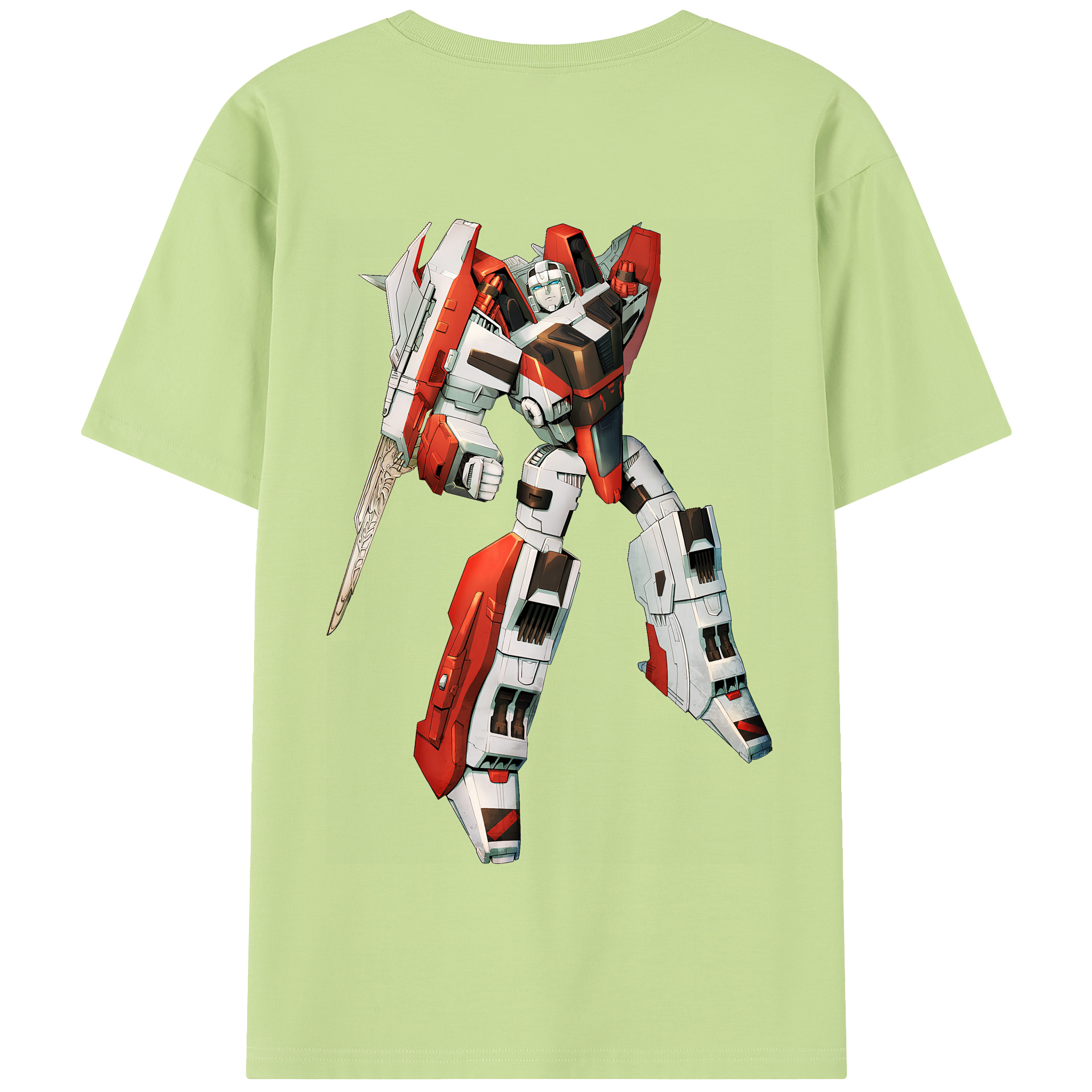 （画像用） Transformers トランスフォーマー 綿100％半袖Tシャツ（背面プリント）